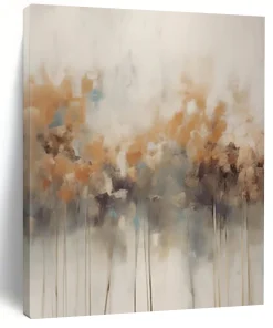 “Ethereal Reed - like Abstract” – Soft Abstract with Reed - like Forms plR388