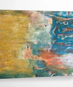 Abstract Landscape Painting on Canvas - “Color Blends” GaP580