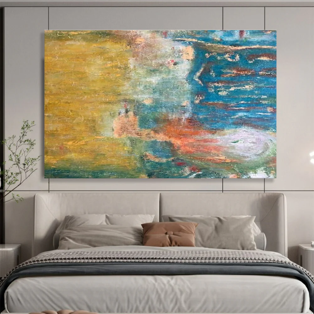 Abstract Landscape Painting on Canvas - “Color Blends” GaP580 - Image 7