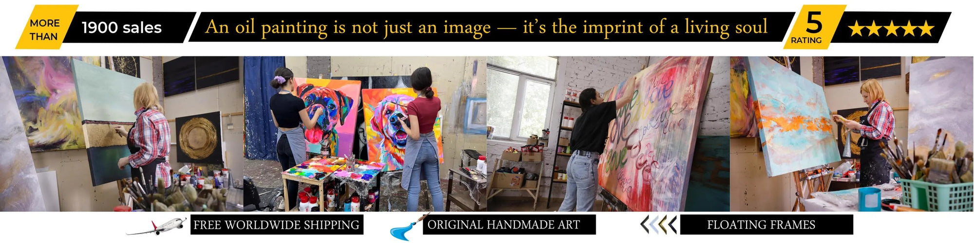 large wall art studio